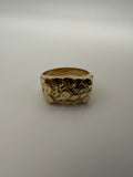 14k Gold Nugget Ring