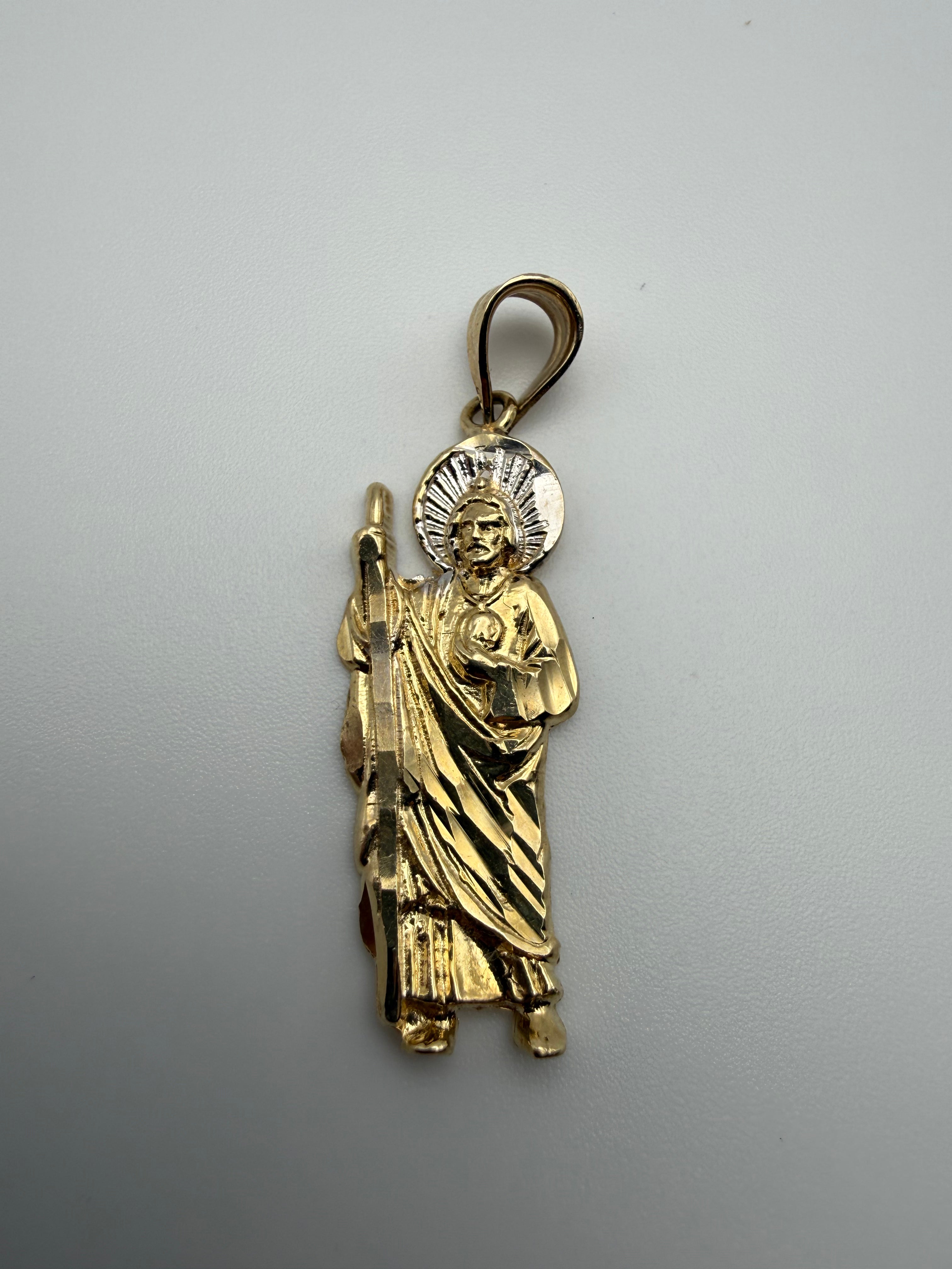 14K Gold Saint Jude