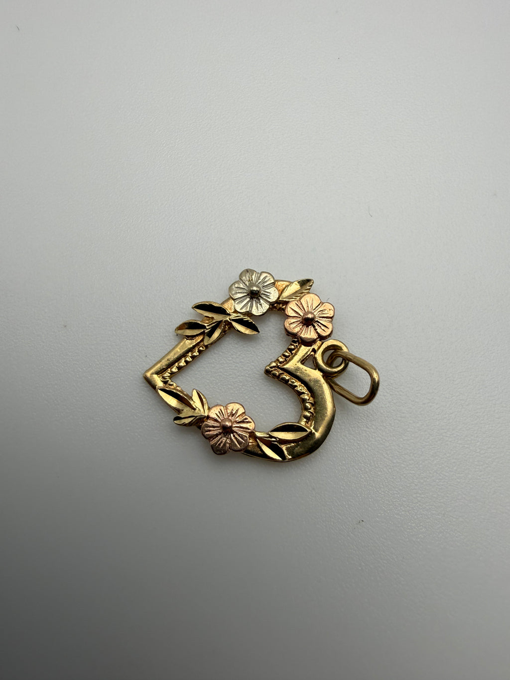 14K Gold Heart Pendants
