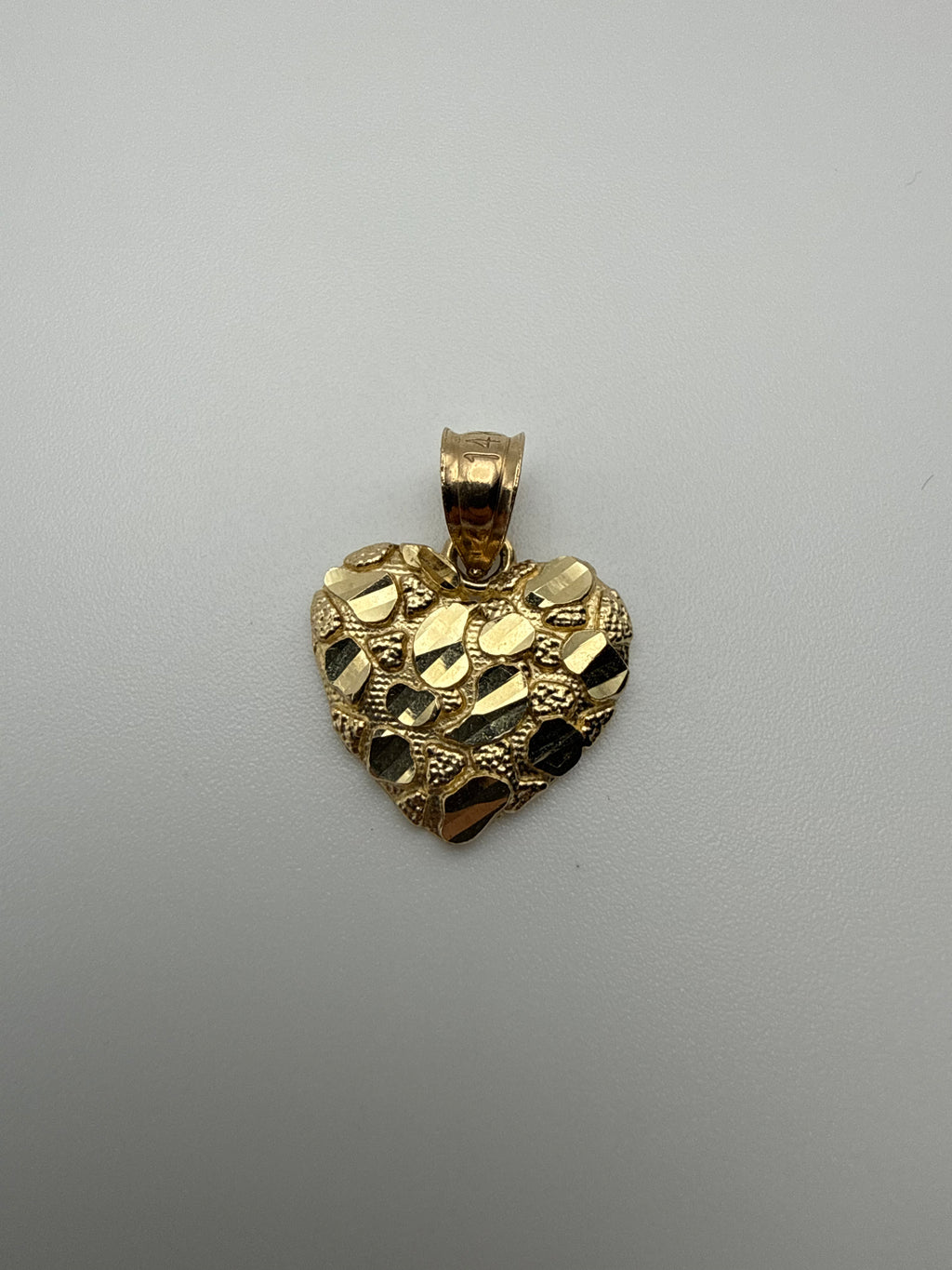 14K Gold Heart Pendant