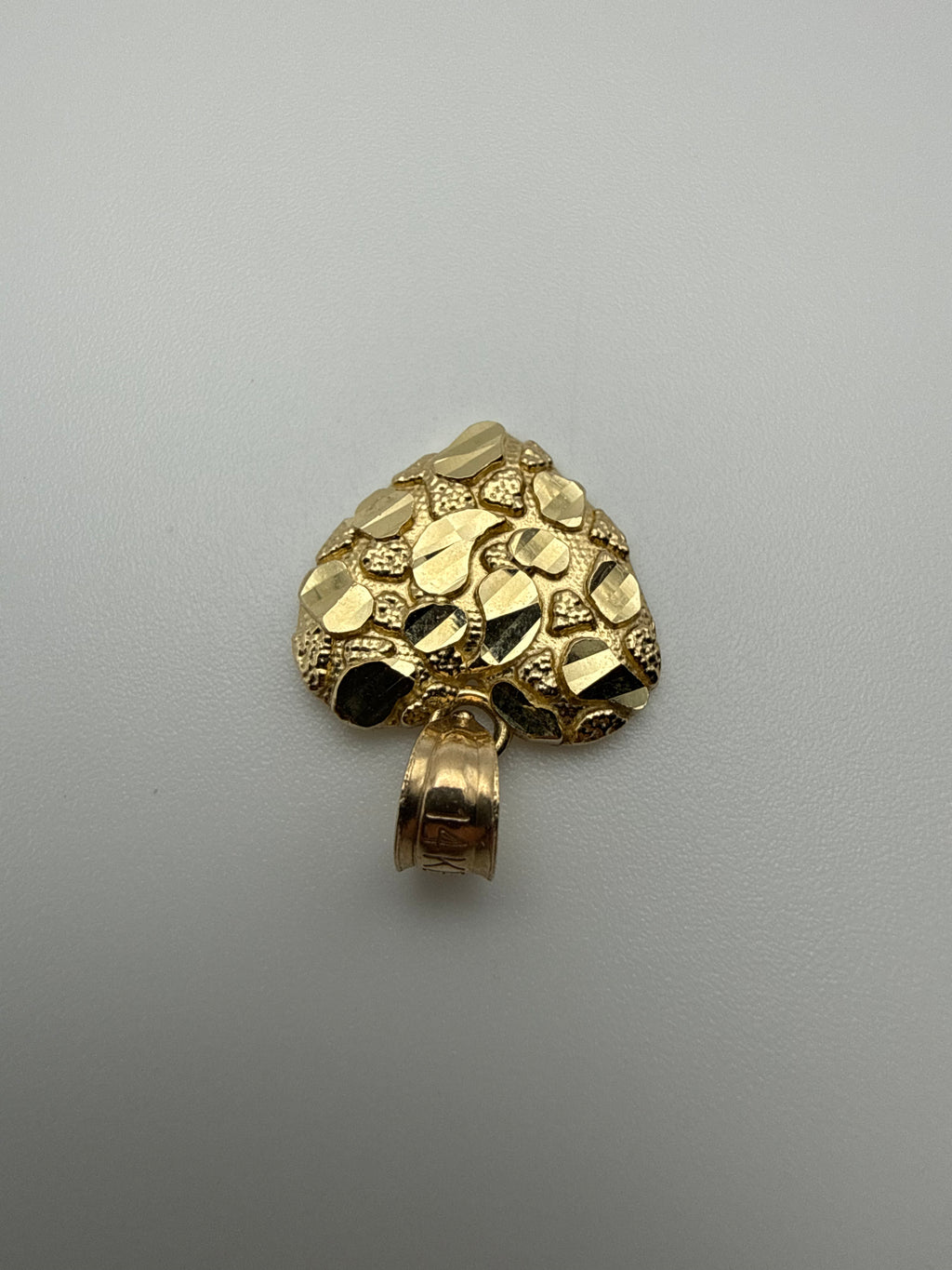 14K Gold Heart Pendant